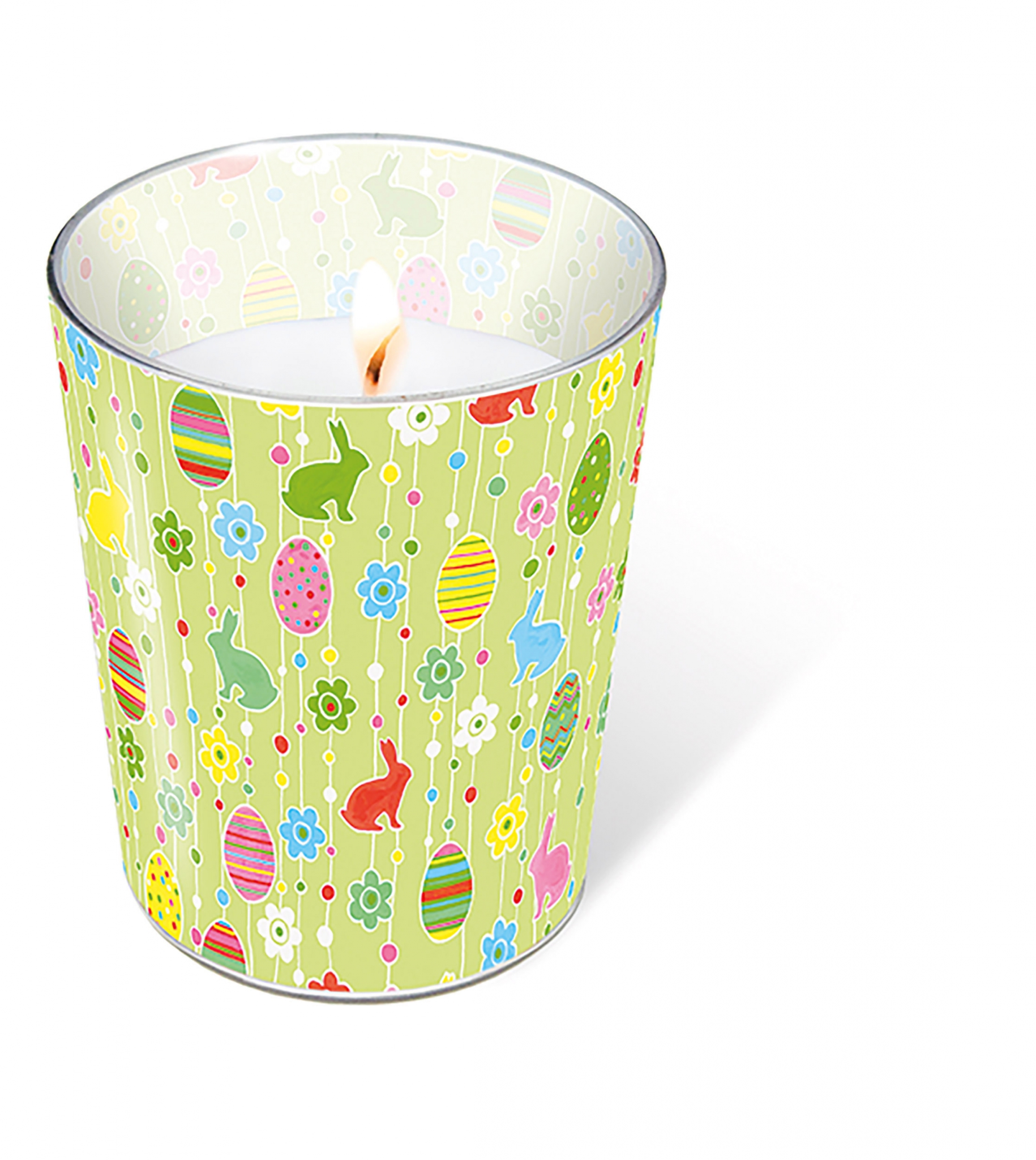 Glaskerze - Easter pleasure, Ostern, Ostereier, Osterhasen Glaskerze - Easter pleasure