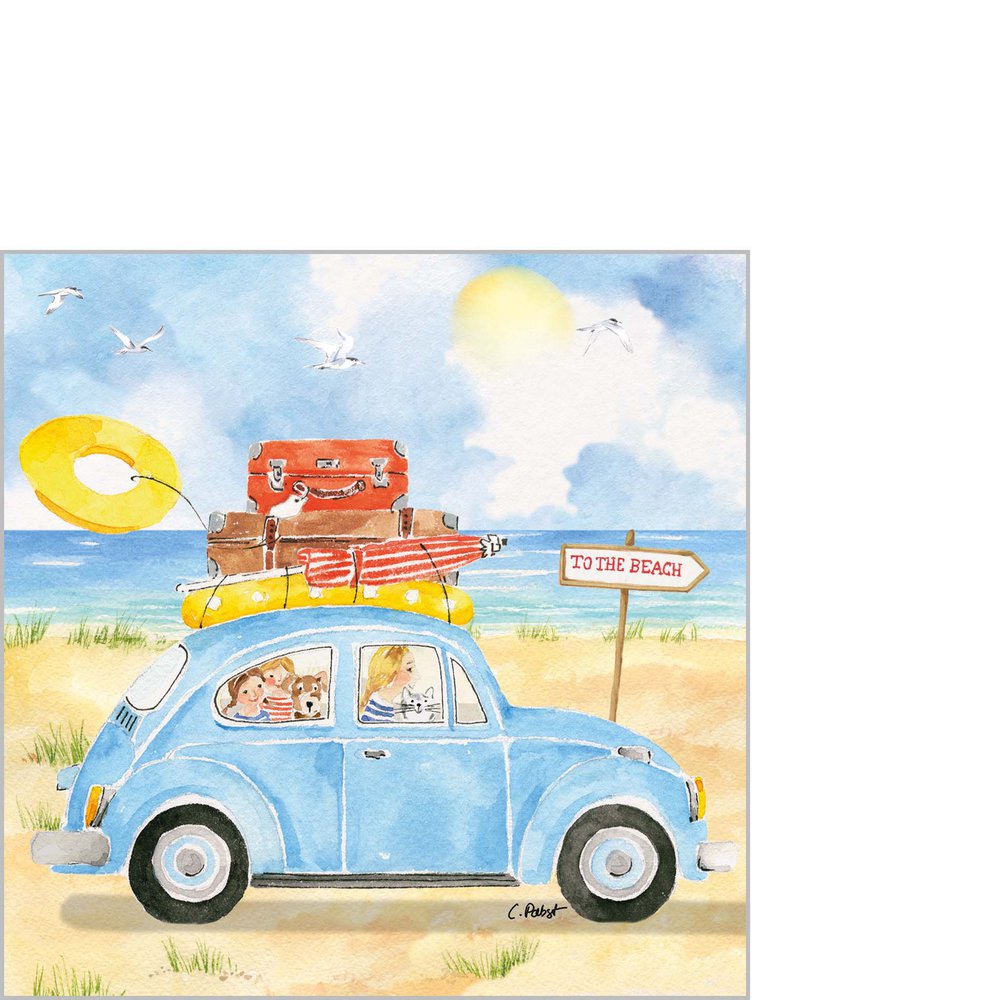 Serwetki 25x25 cm - To the Beach