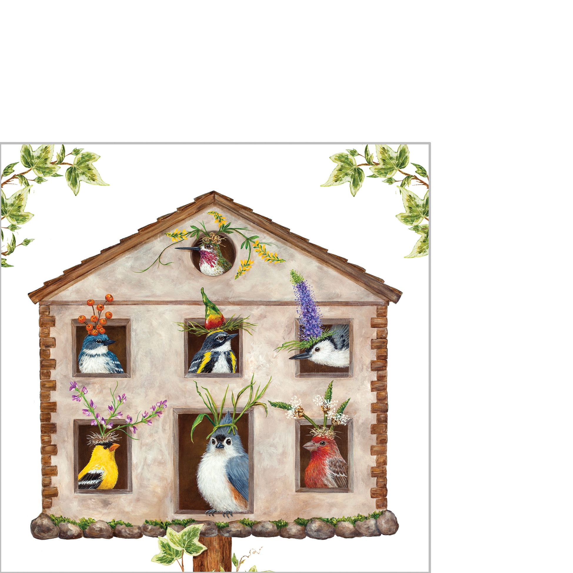 Servilletas 25x25 cm - House Party Napkin 25x25