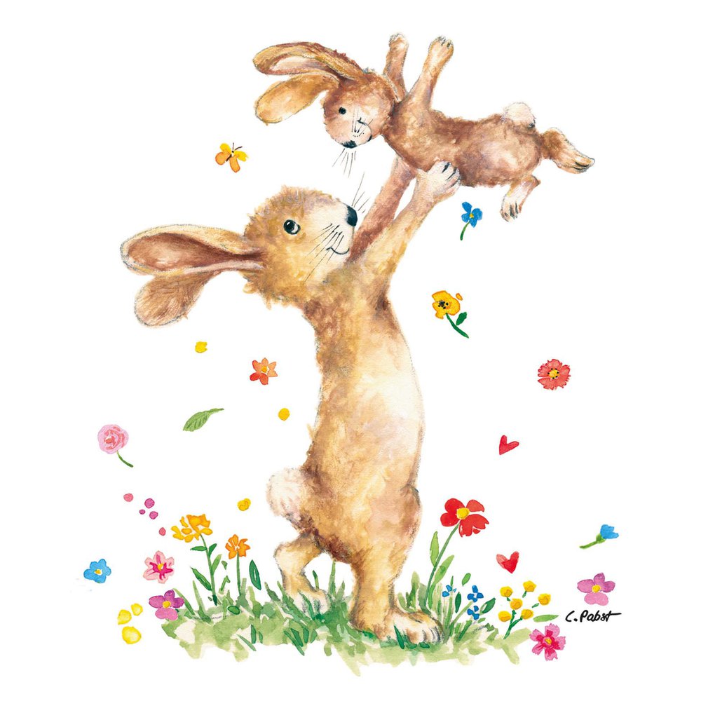 Servilletas 33x33 cm - Hey Easter