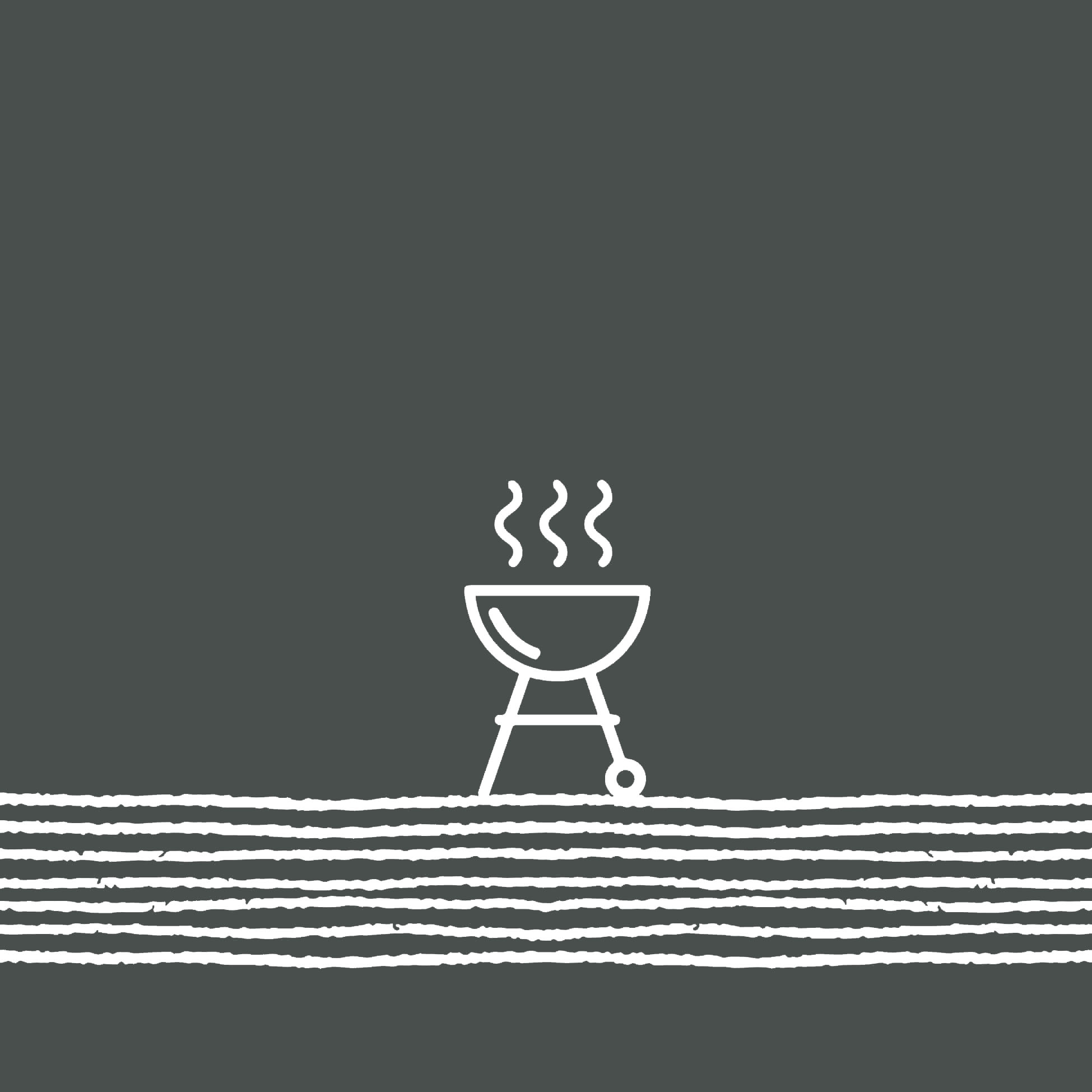 Tovaglioli 33x33 cm - Pure BBQ anthracite Napkin 33x33, fare un barbecue,  BBQ,  alimento,  nutrirsi
