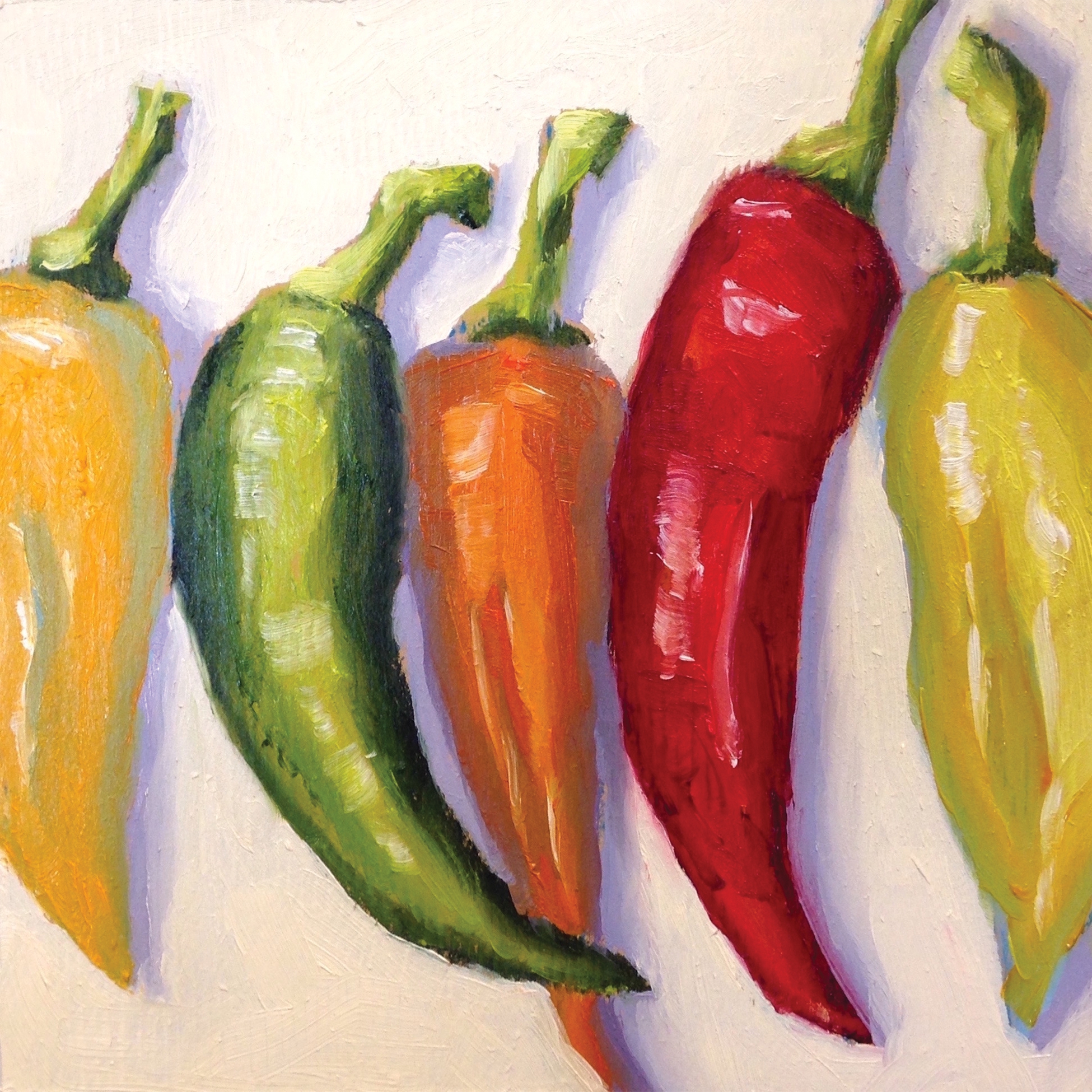 Tovaglioli 33x33 cm - Caliente! Napkin, Spezie,  peperoncino,  verdure