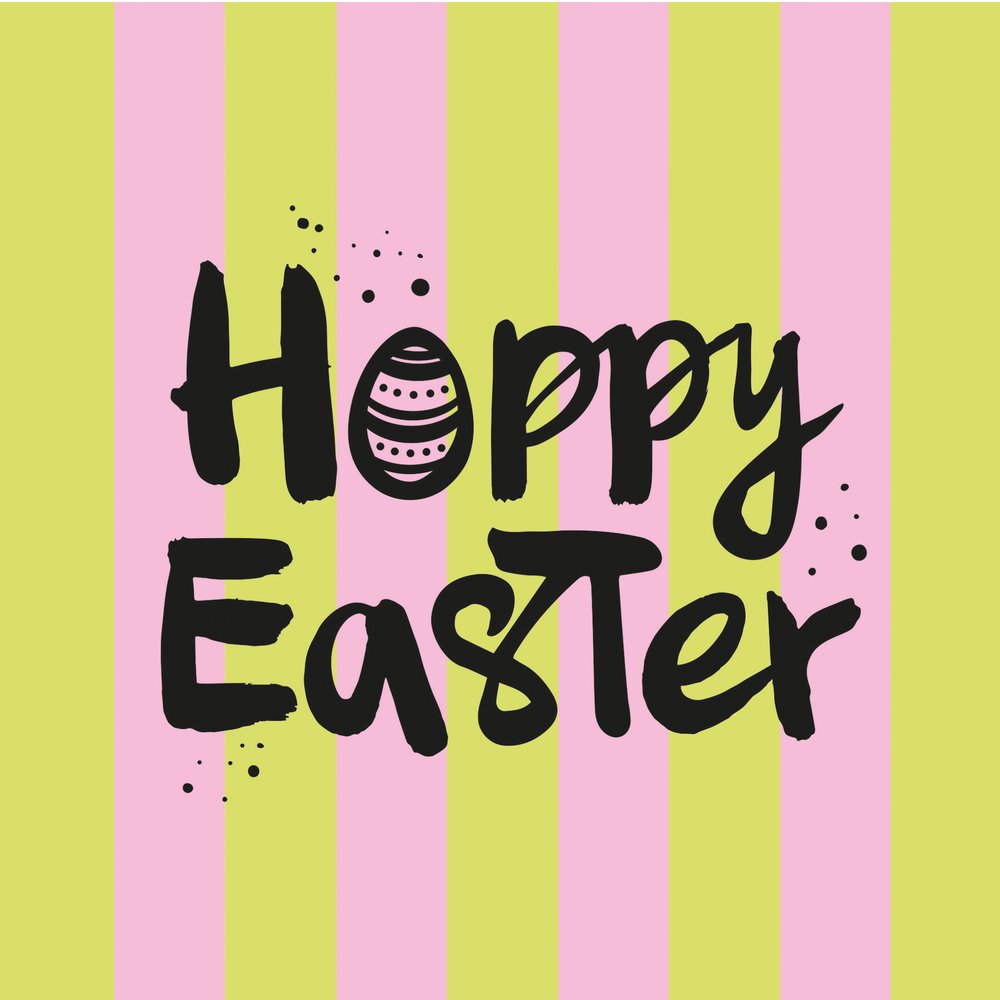 Serwetki 33x33 cm - Formart Hoppy Easter pink
