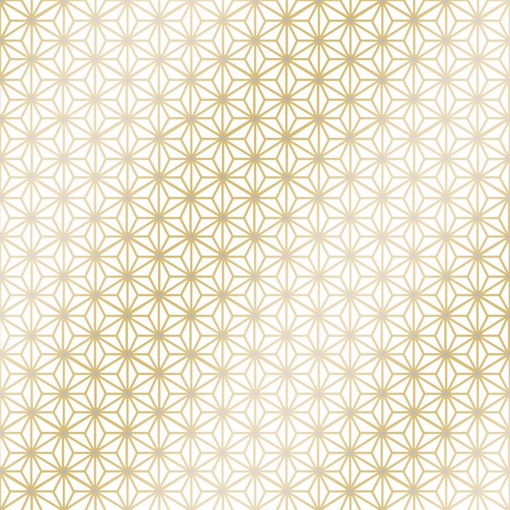 Servietten 33x33 cm - Ginza gold 33x33cm, Ornamente, Muster Servietten 33x33 cm - Ginza gold 33x33cm