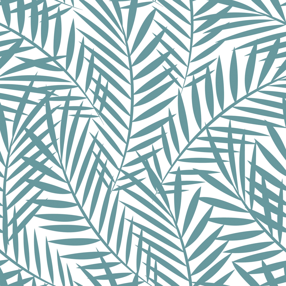 Servietten 33x33 cm - Palm Leaves sage 33x33 cm, Palmen,  Pflanzen