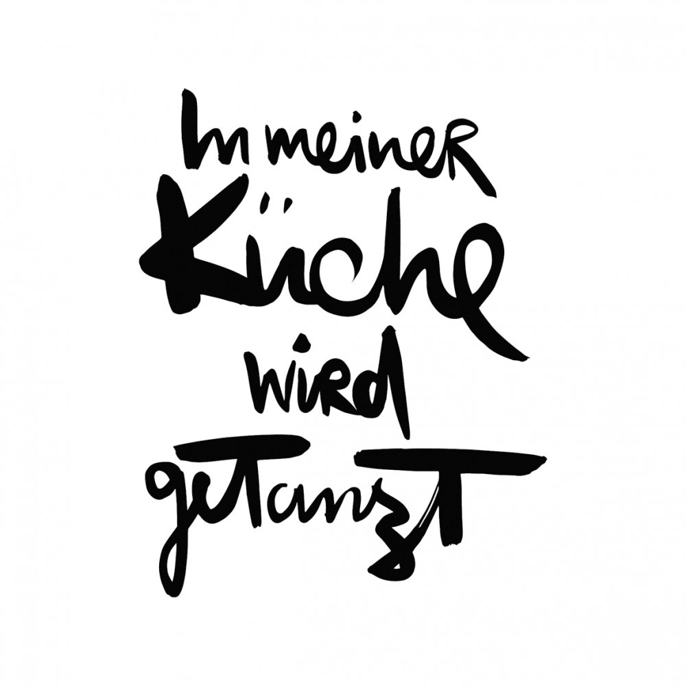 Servietten 33x33 cm - Wird getanzt, Schriften