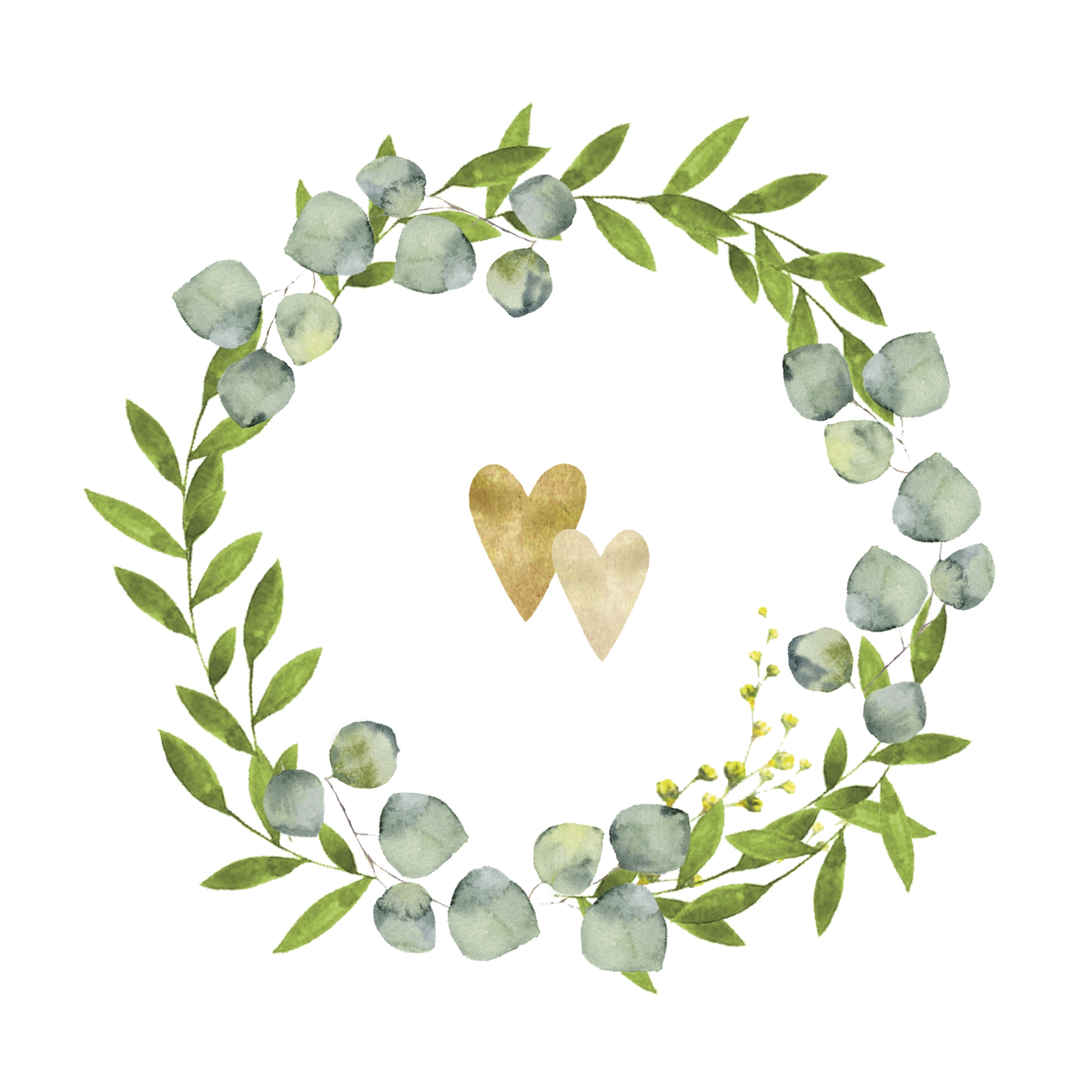 Serwetki 33x33 cm - Two Hearts, Wieniec,  serce,  mi?o??,  wydarzenia