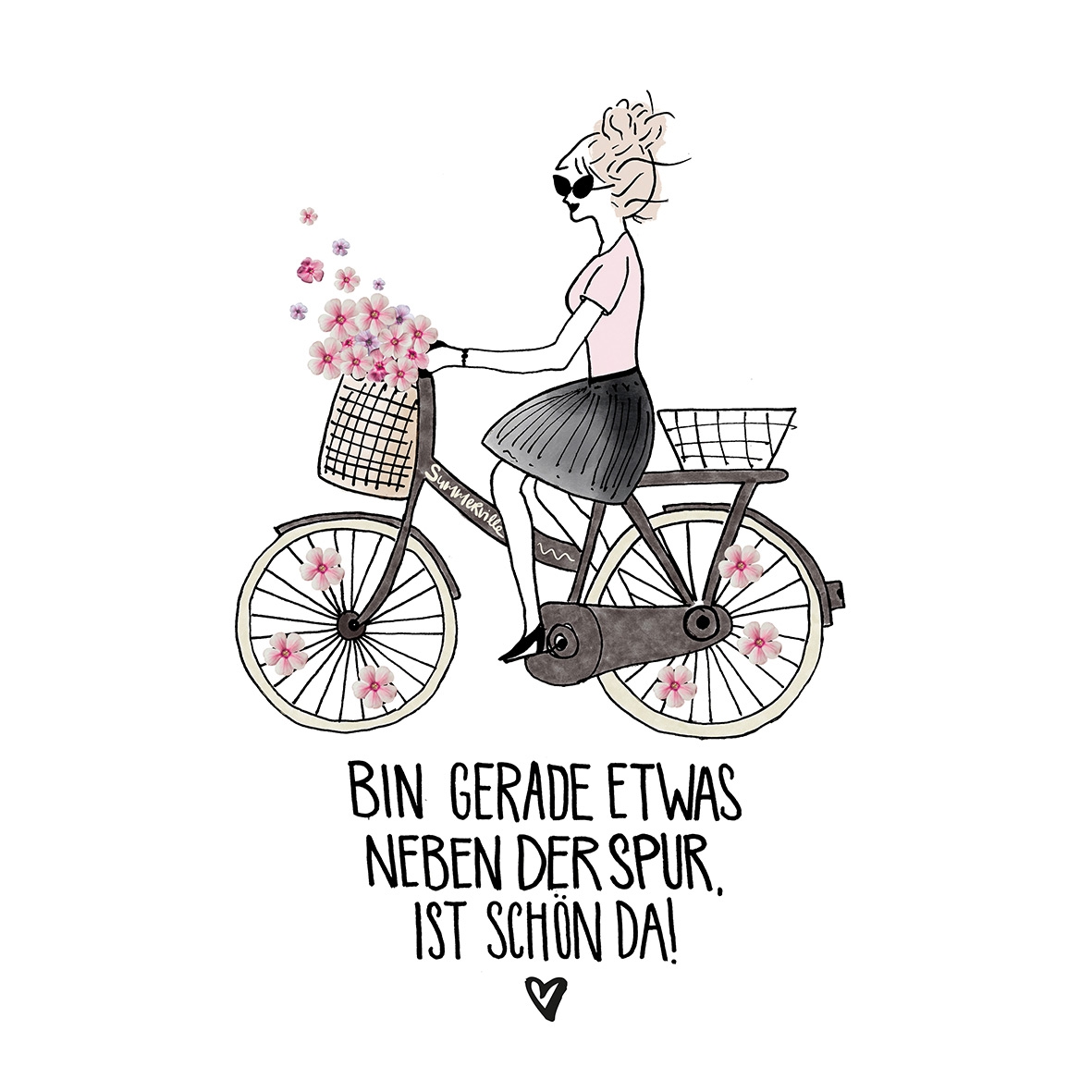 Napkins 33x33 cm - Neben der Spur Napkin 33x33