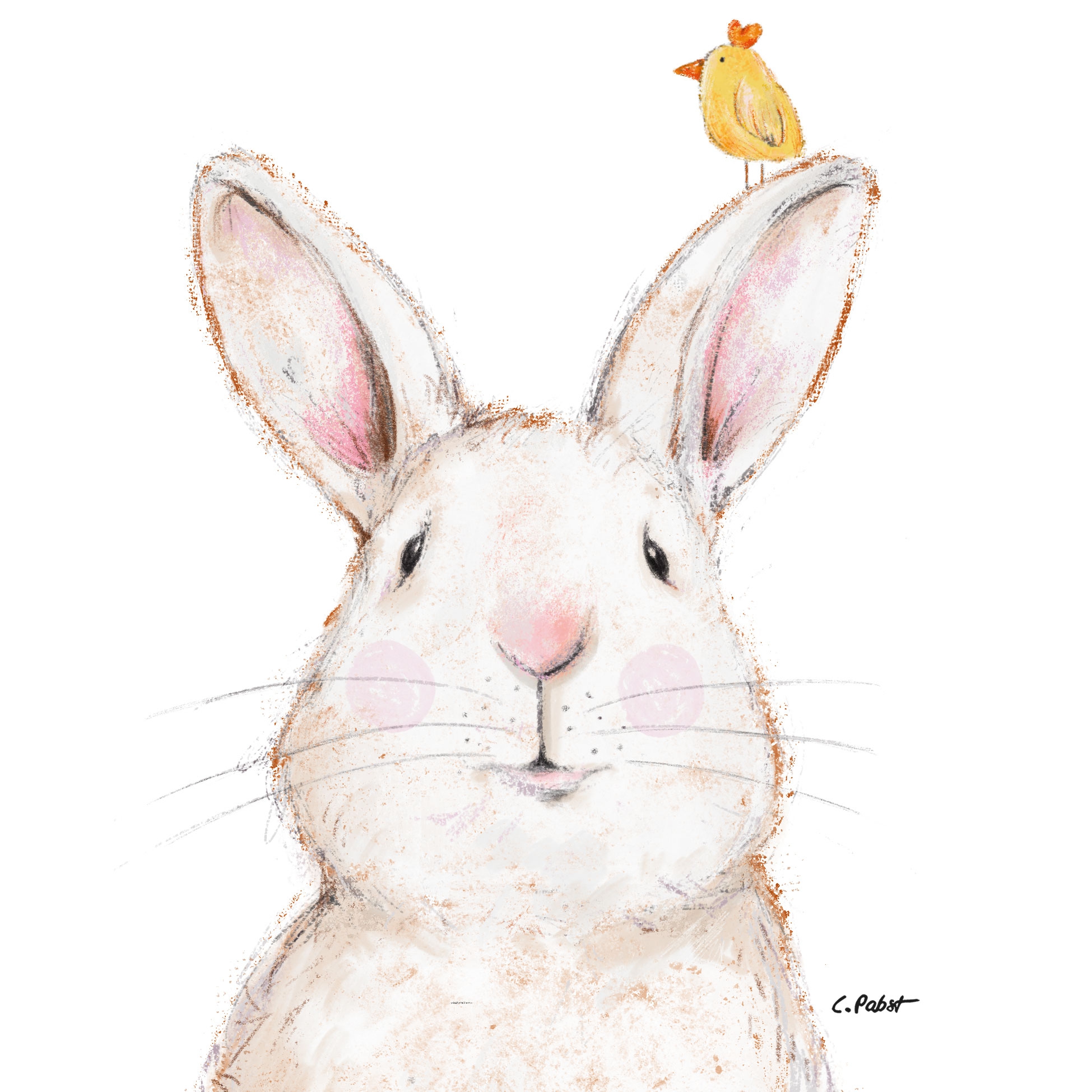 餐巾33x33厘米 - Rabbit & Friend Napkin, ?????,  ??,  ??,  ??,  ???,  ??