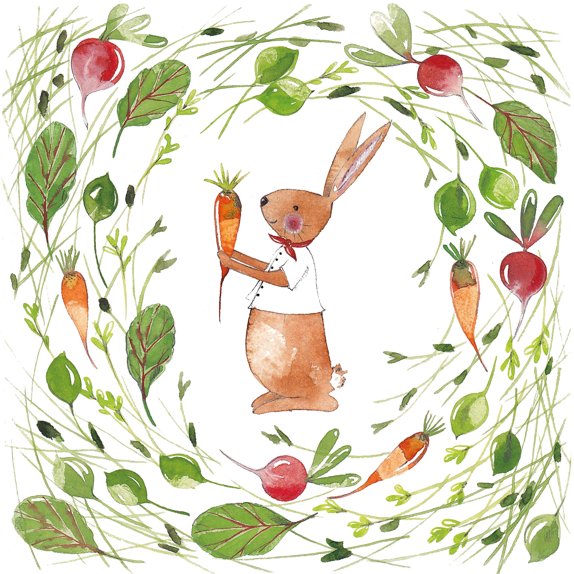 Servietten 33x33 cm - Easter Hurricane