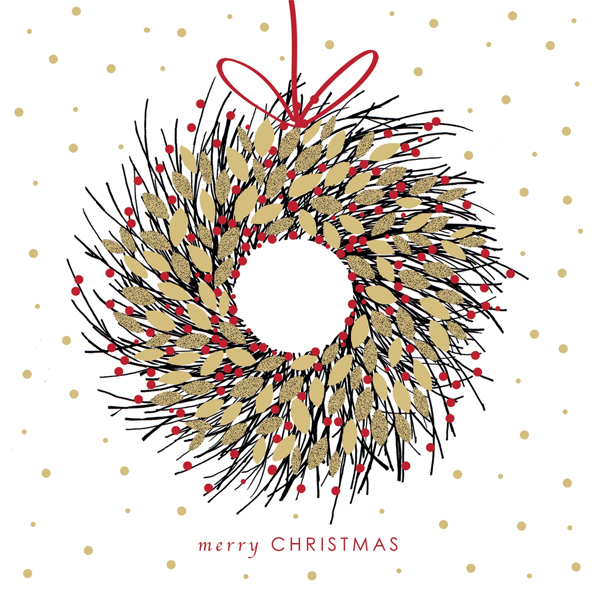 Guardanapos 25x25 cm - Couronne dOr 25x25 cm