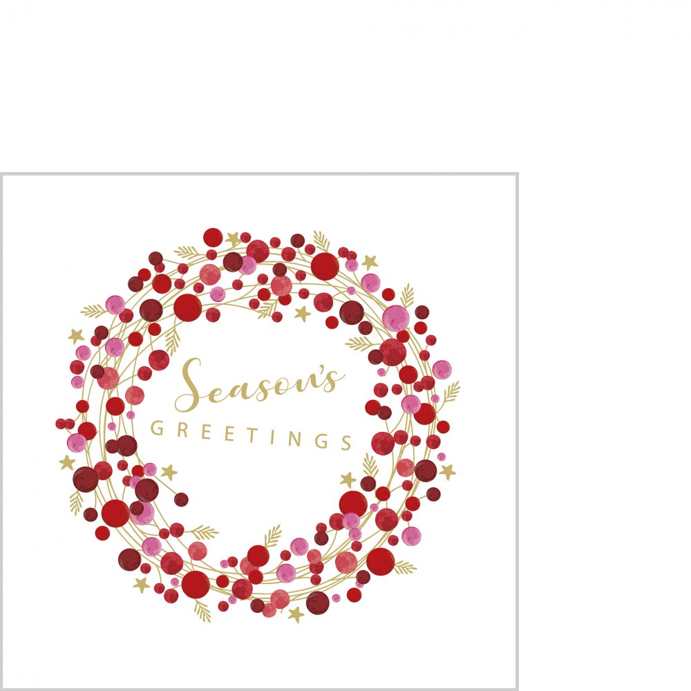 Guardanapos 25x25 cm - Season´s Greetings