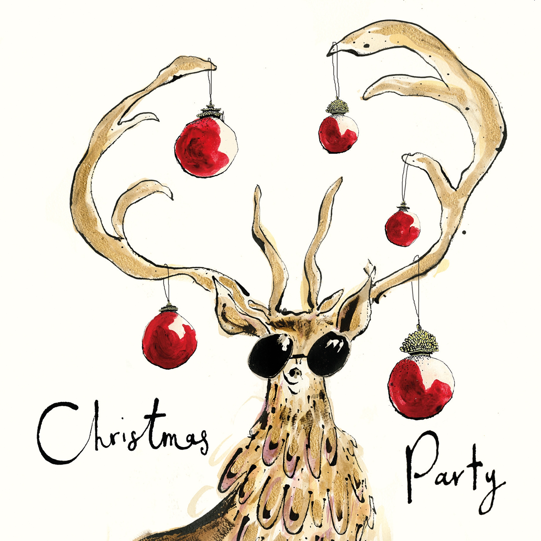 Serwetki 33x33 cm - Christmas Party Napkin, 