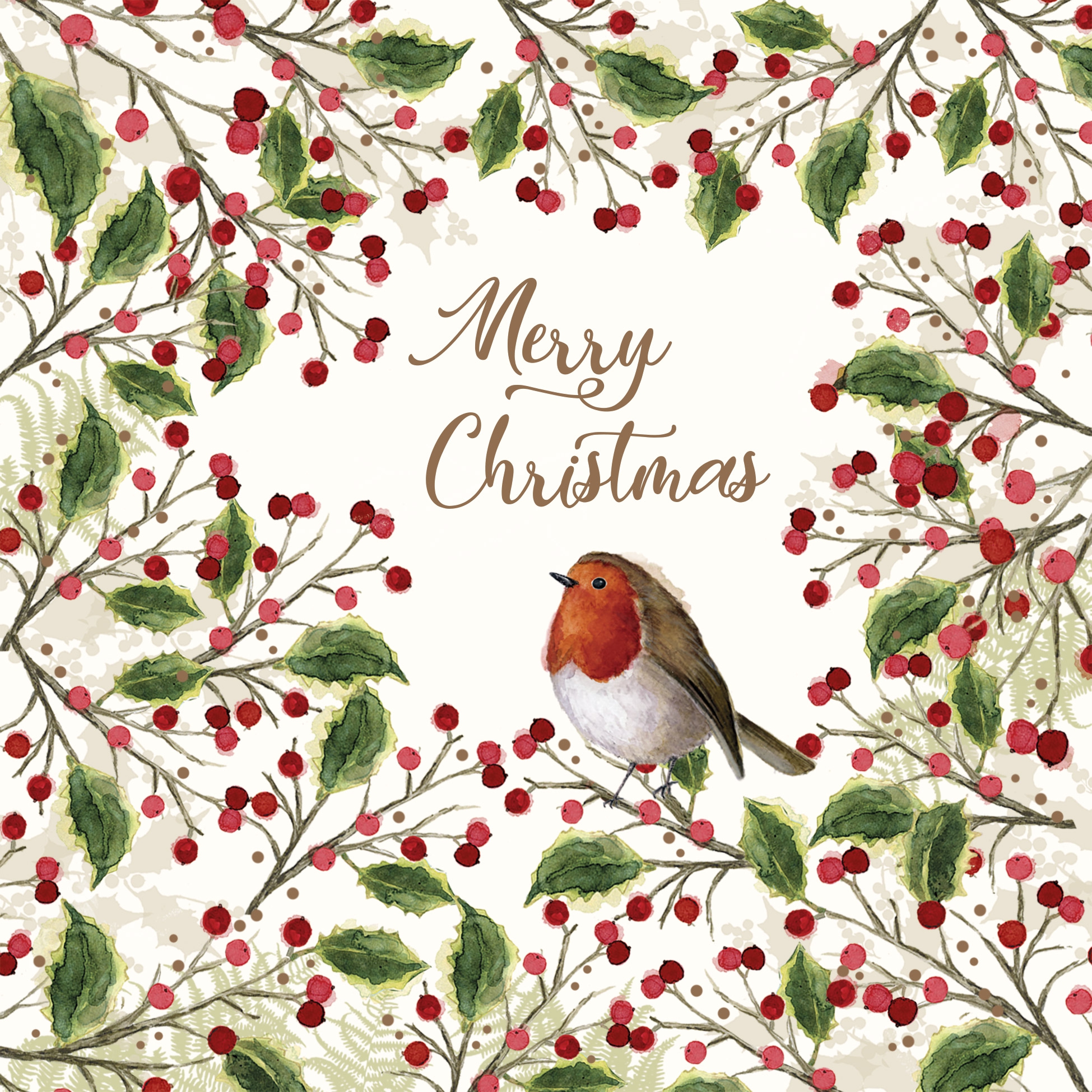 Servilletas 33x33 cm - Merry Bird Napkin