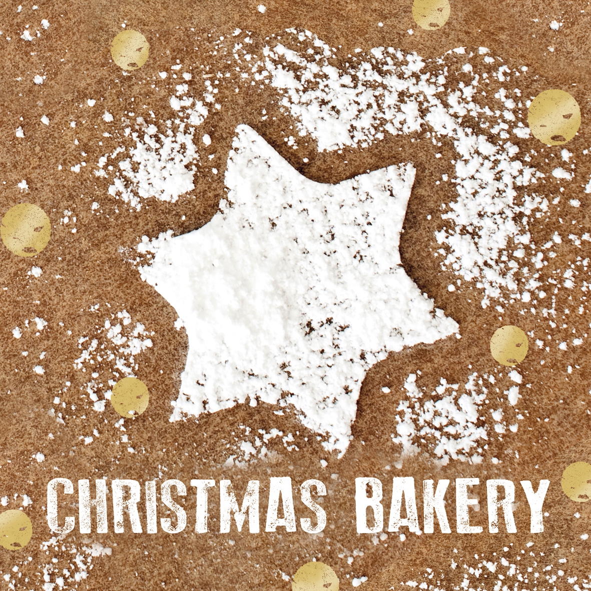 Servietten 33x33 cm - Sweet Christmas Bakery