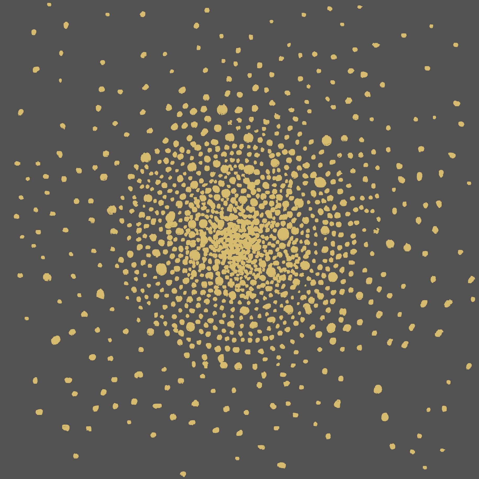 Napkins 33x33 cm - Gold Nuggets grey 33x33 cm