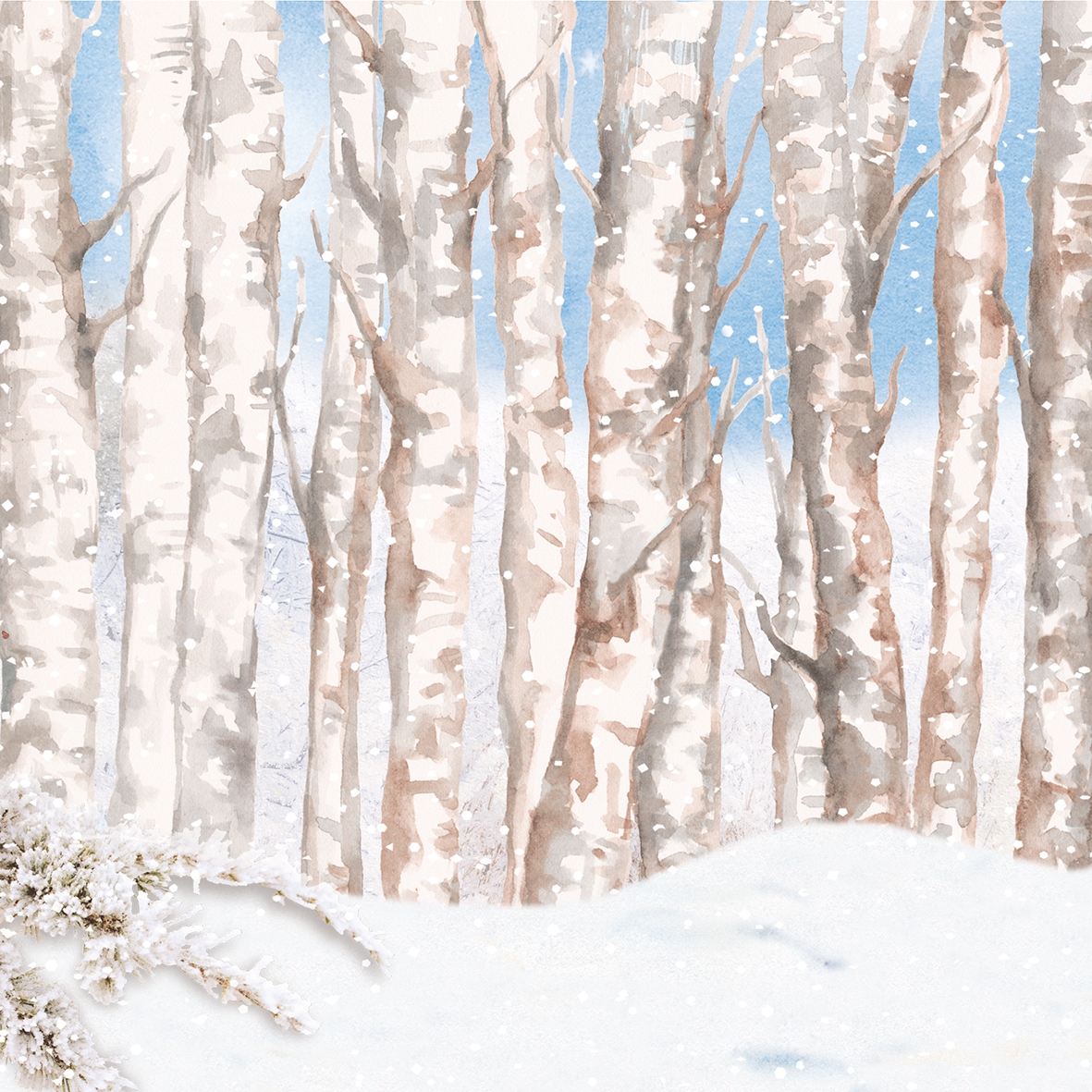 Napkins 33x33 cm - Winter Wonderland 33x33 cm