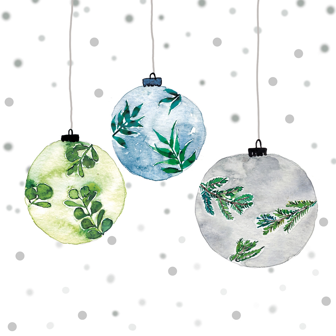 Napkins 33x33 cm - Beautifull X-Mas Napkin 33x33