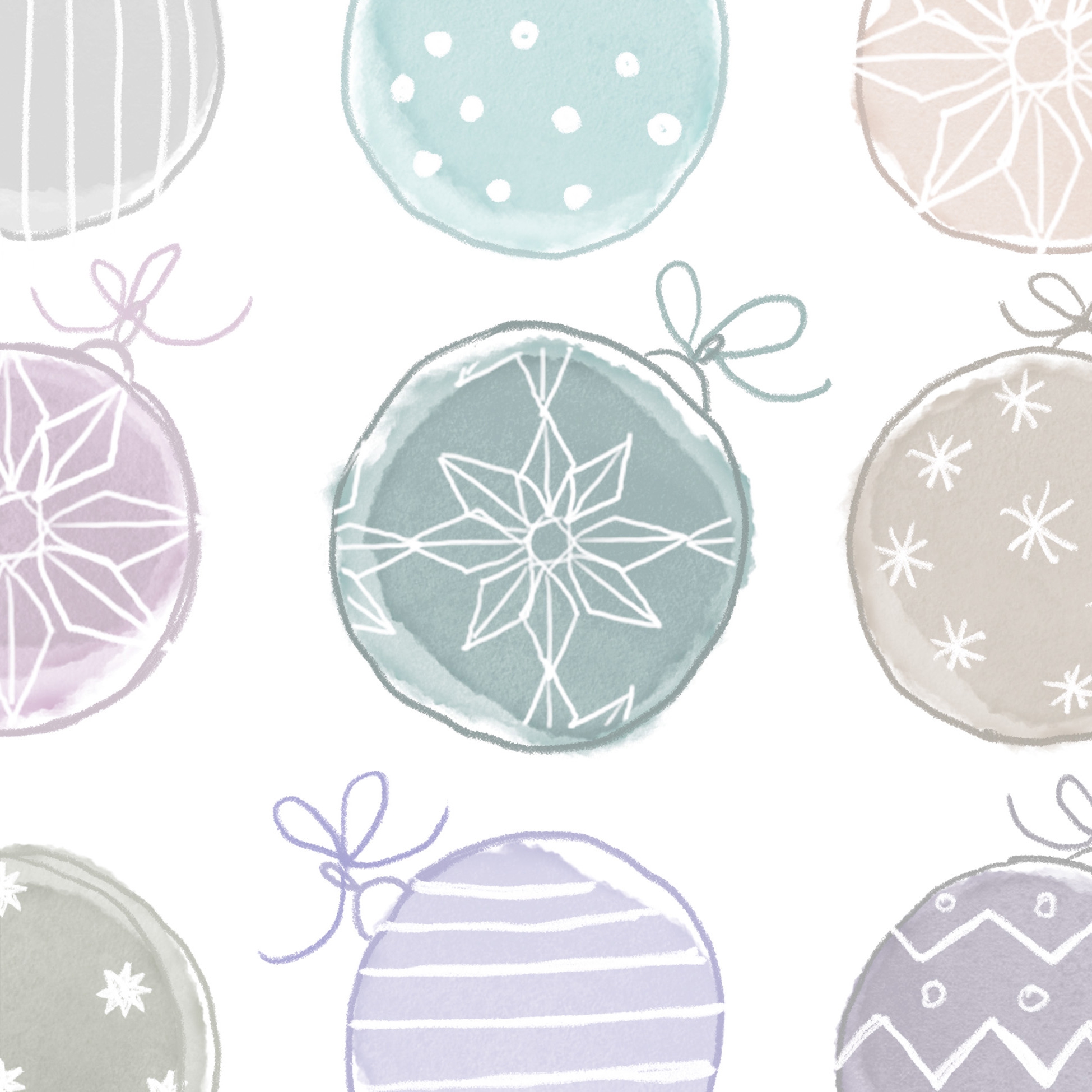 Napkins 33x33 cm - Nordic Ornaments Napkin 33x33