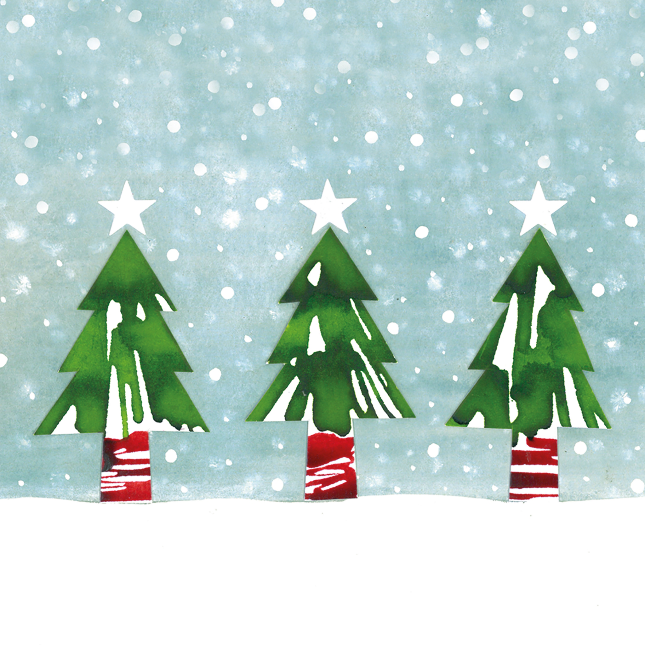 Servietten 33x33 cm - Oh Tannenbaum Napkin 33x33