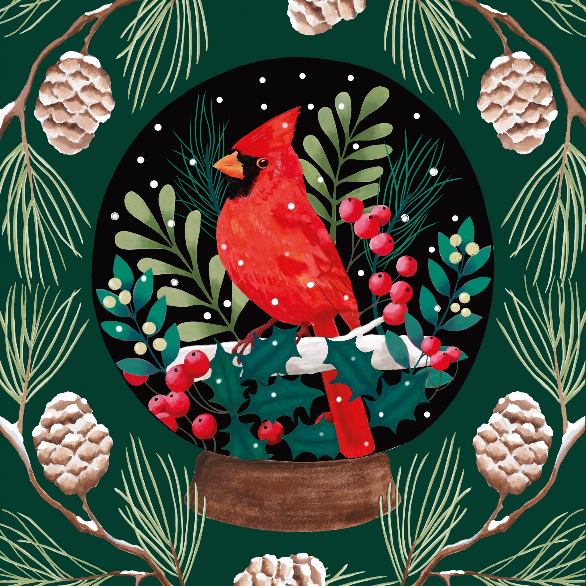 Guardanapos 33x33 cm - Cardinal Napkin 33x33