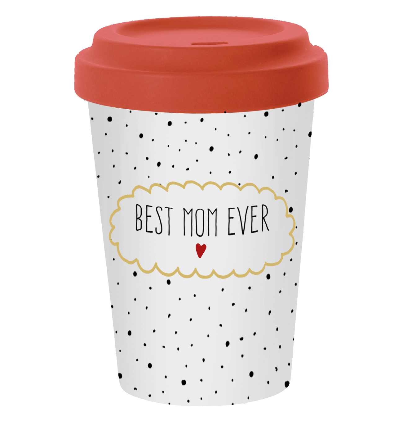Bamboo mug To-Go - Best Mom, bamboo cup, scripts Bamboo mug To-Go - Best Mom