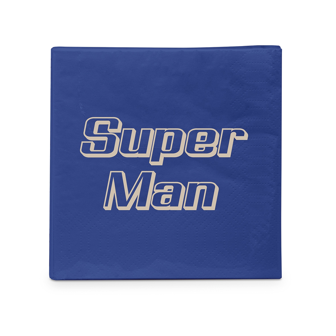 Tovaglioli 25x25 cm - Superman D@H Napkin, Superman,  Eroe,  Uomo,  Testo,  Festa del papà,  Dire,  festa delle pelli