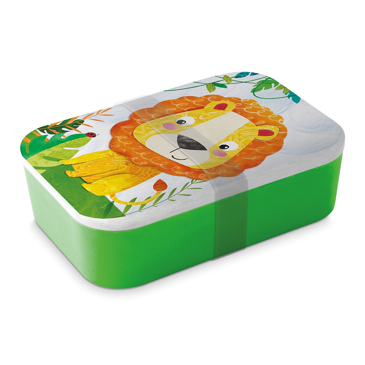 Bamboo Lunchbox Happy Lion