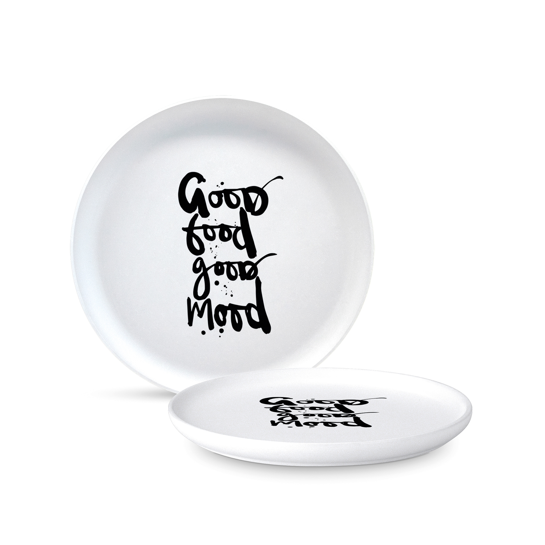 Porzellan-Teller 21cm - Good Food Matte Plate