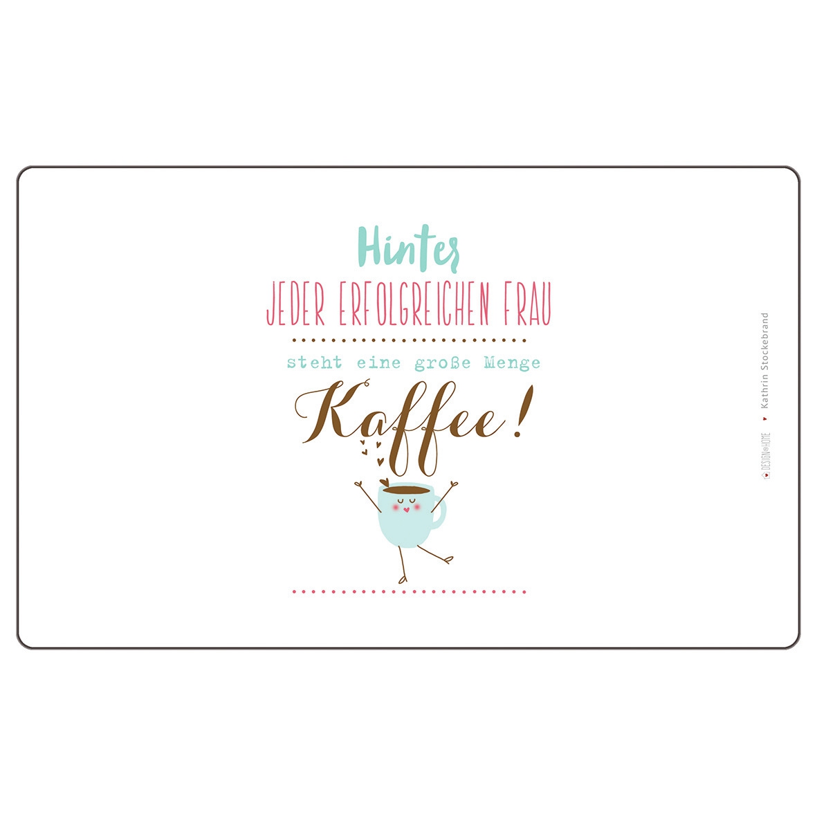 Breakfast Board - Erfolgreiche Frau