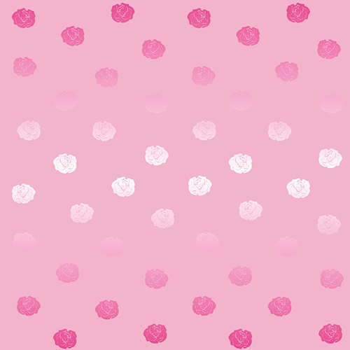 30 napkins 33x33 cm - Rosebud pink