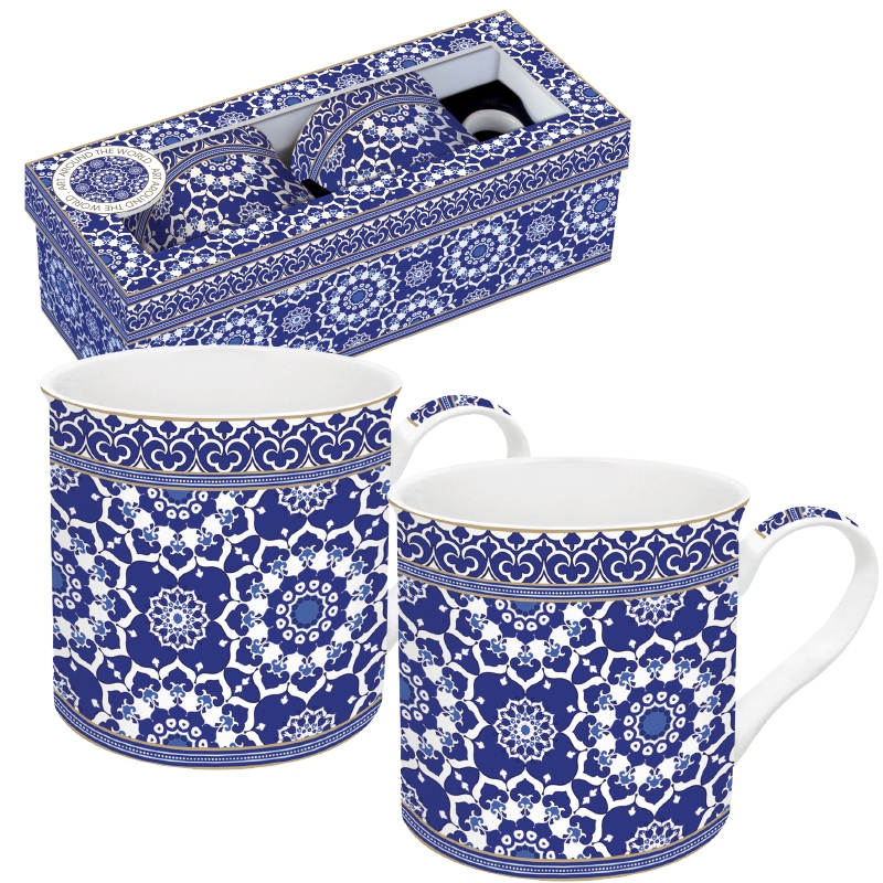 Porcelain Cup - Azulejo, samples, ornaments Porcelain Cup - Azulejo