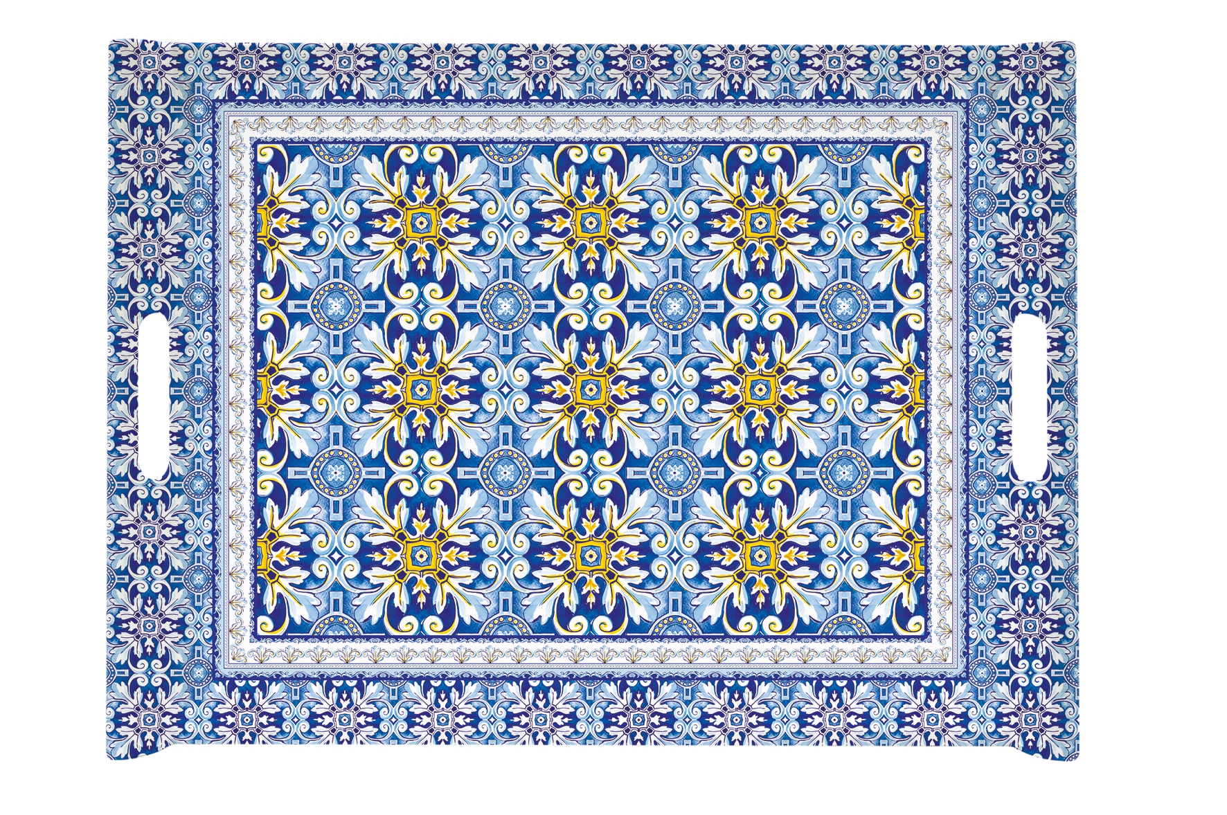 Tablett - Mailolica, Muster, Ornamente Tablett - Mailolica