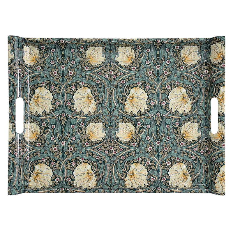 Tablett - William Morries, Blumen, Muster, Ornamente Tablett - William Morries