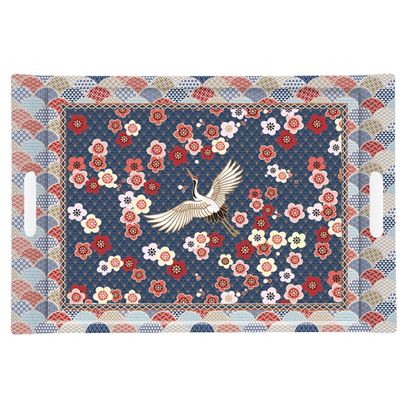 Tablett - Coffee Mania - OKIN, Blumen, Vögel Tablett - Coffee Mania - OKIN