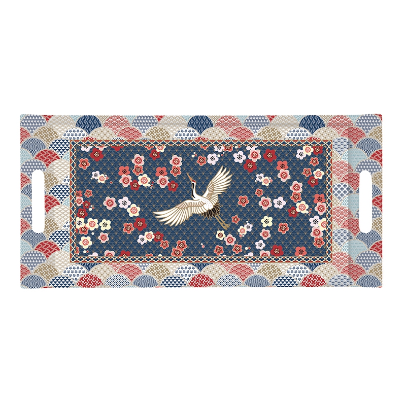 Tablett - Coffee Mania - OKIN, Blumen, Vögel, Muster Tablett - Coffee Mania - OKIN