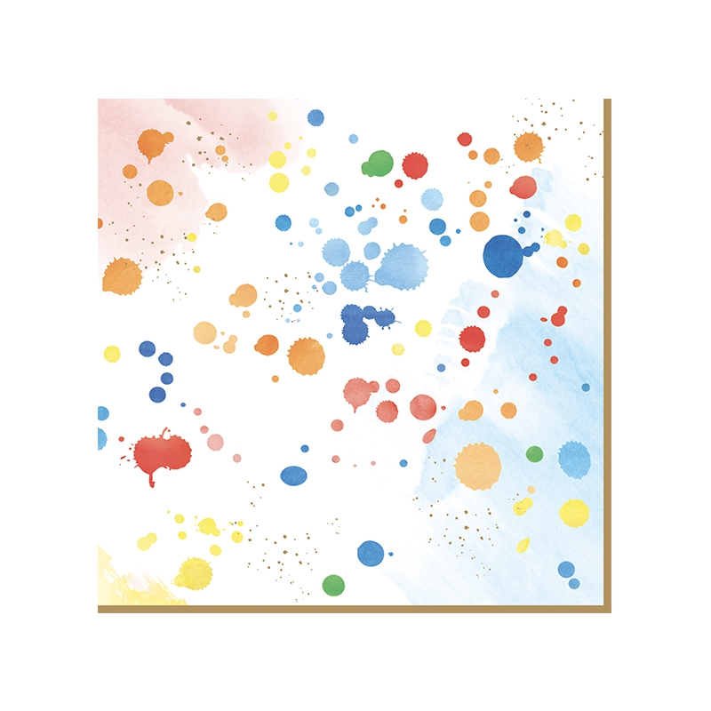 餐巾33x33厘米 - Color Spash