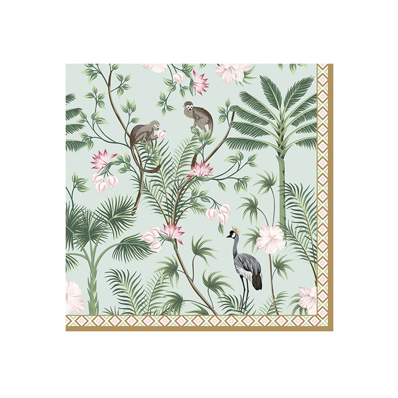 餐巾33x33厘米 - Wild Tropical