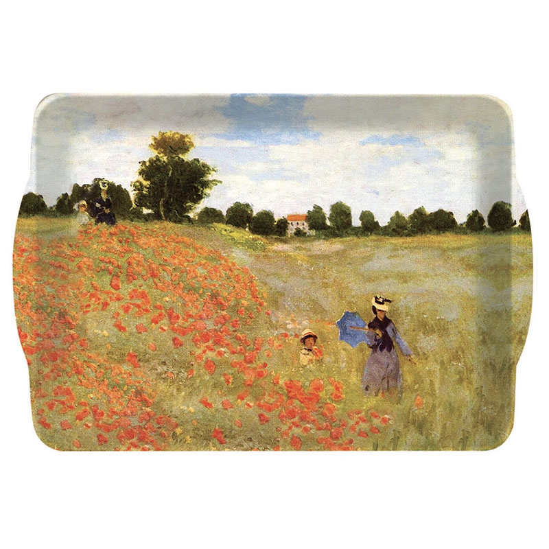 bandeja - Masterpice, dehesa,  Claude Monet,  Pintar