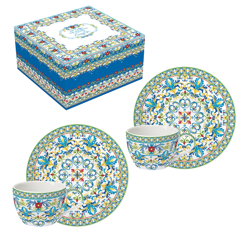 瓷杯 - Medterraneo blue, 首饰 瓷杯 - Medterraneo blue