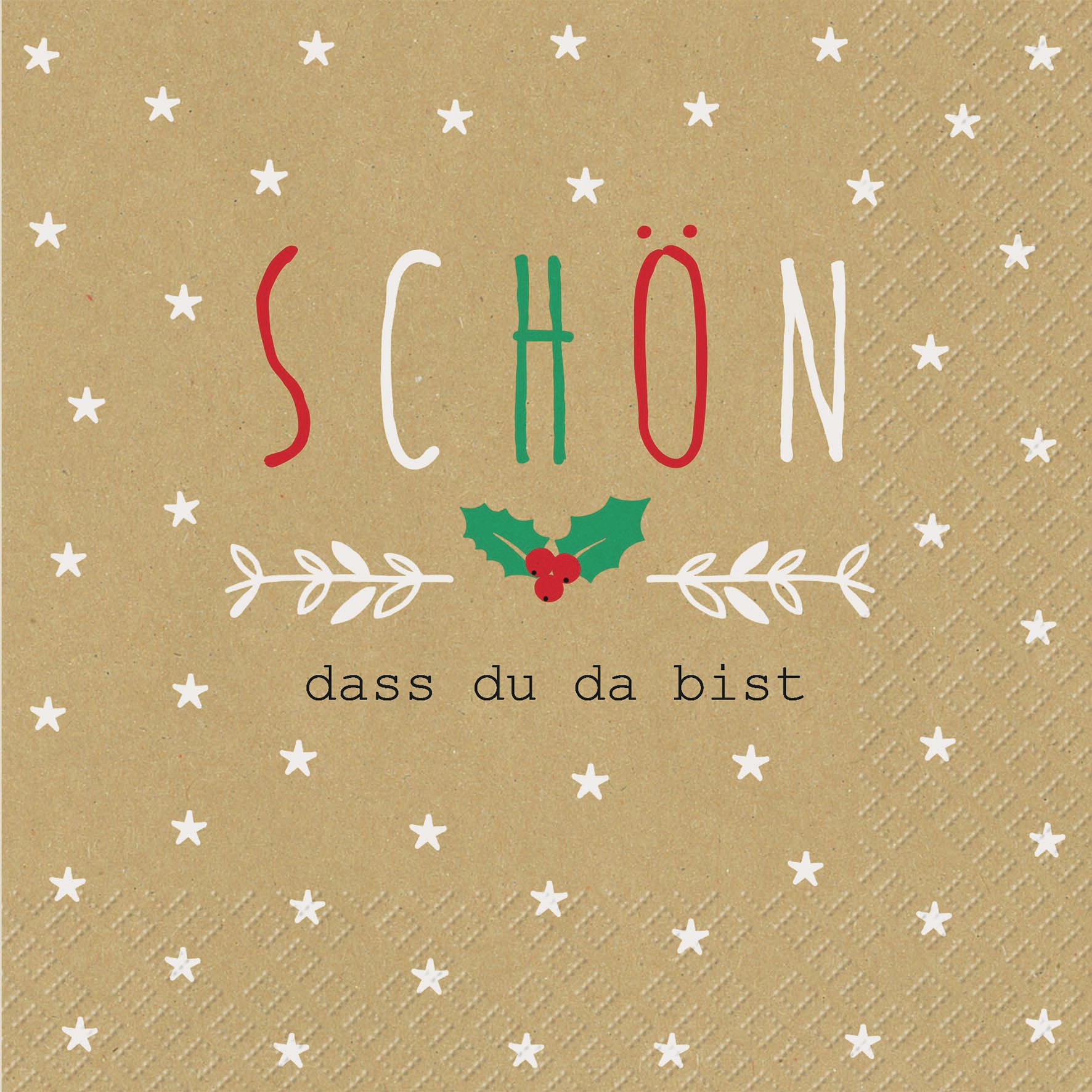 Servietten 33x33 cm - Malea, Schriften Servietten 33x33 cm - Malea