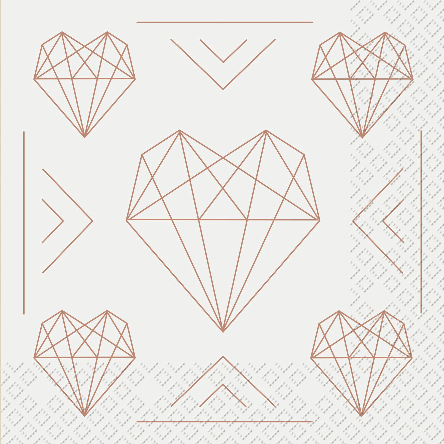 Napkins 33x33 cm - Colleen