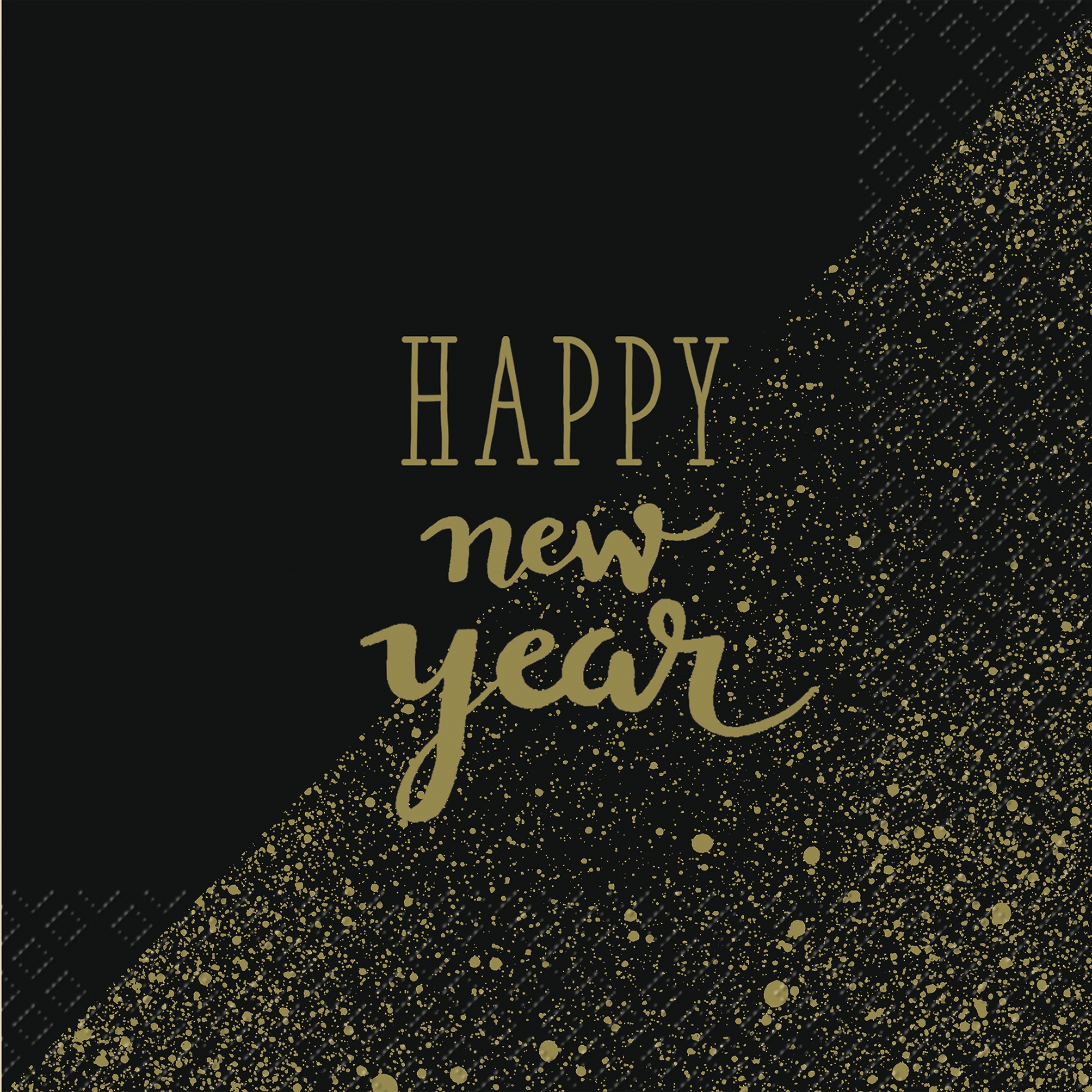 Servietten 33x33 cm - Nera