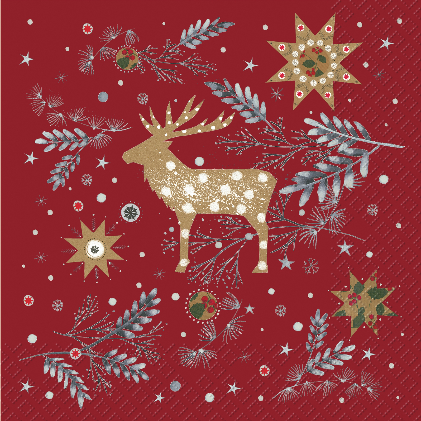 Servietten 33x33 cm - Hermann