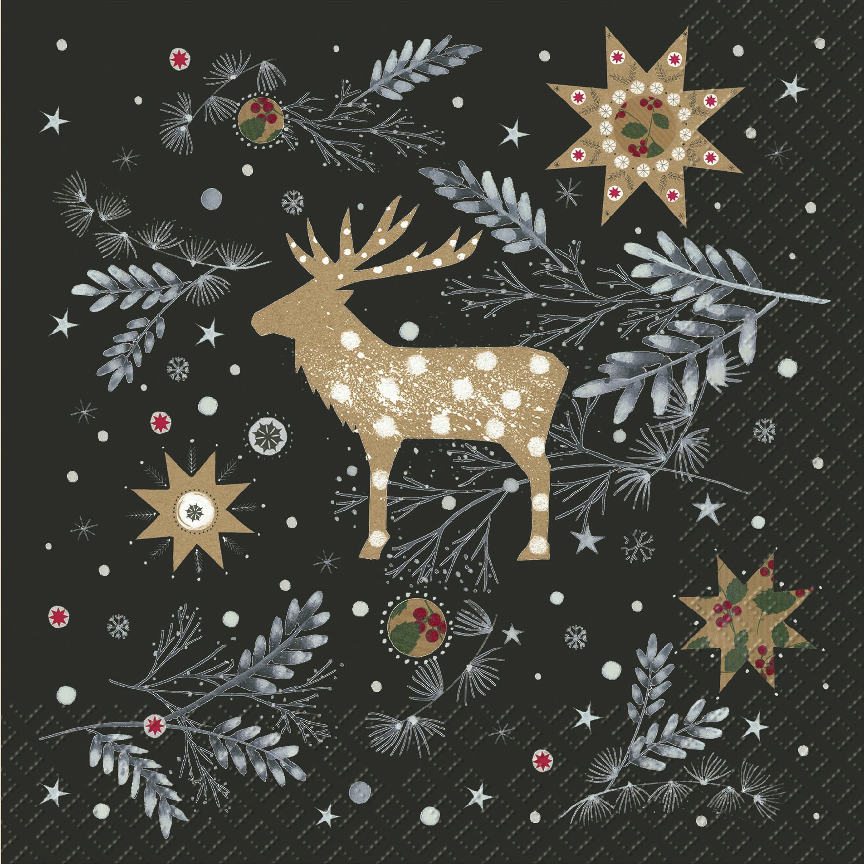 Servietten 33x33 cm - Hermann