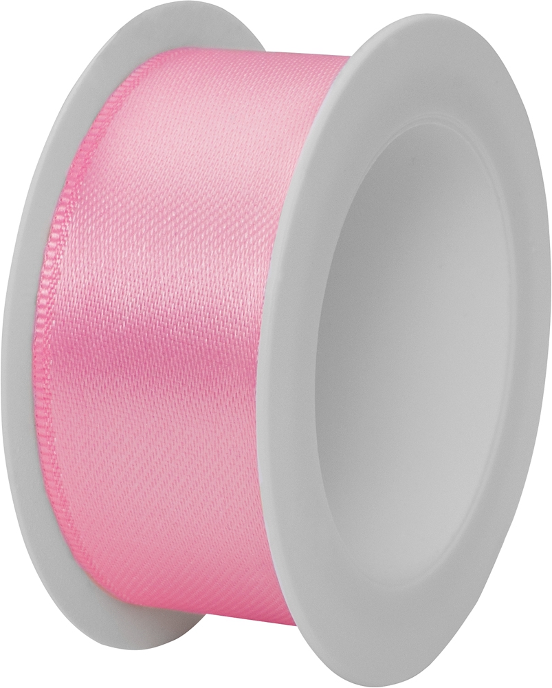 Doppel-Satinband - Satin Spule 25mm, rosa Doppel-Satinband - Satin Spule 25mm