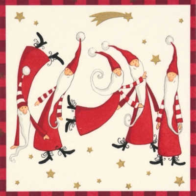 Servilletas 33x33 cm - Peres Noel