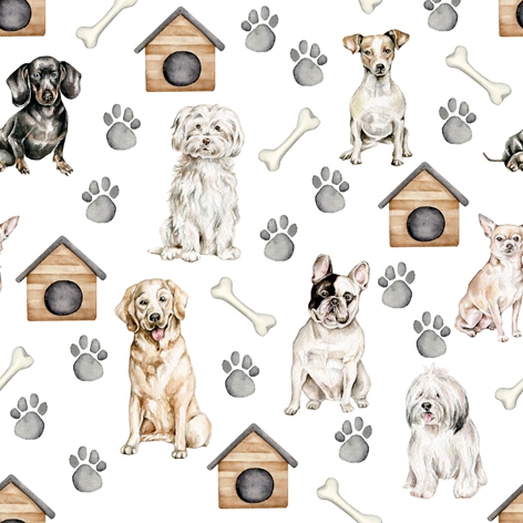 Servilletas 33x33 cm - Pet Dogs