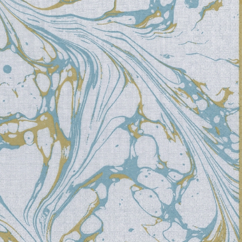 Servilletas 33x33 cm - Calacatta Oro blush turquoise, Arte,  Muestra,  Pintura
