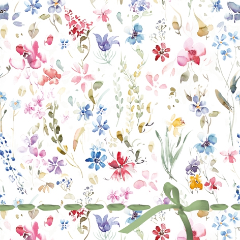 Napkins 33x33 cm - Petits Fleurs Multicolore
